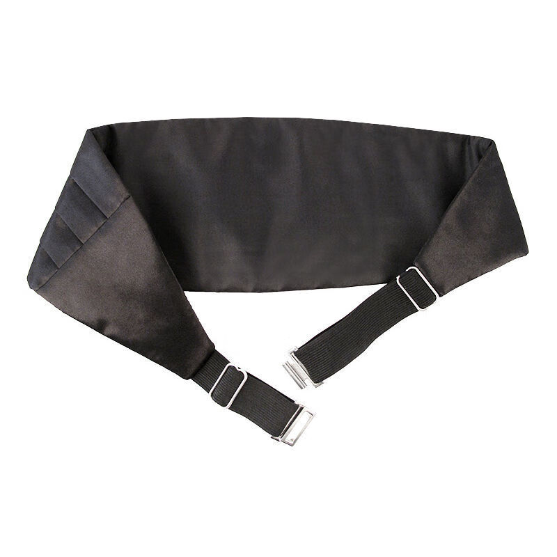 礼服腰封男男士礼服腰封红色演出结婚新郎伴郎燕尾服黑色红色西装黑色