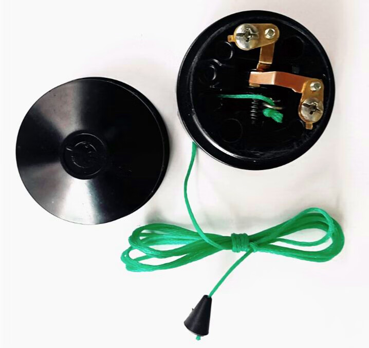 10只明装单联拉线开关床头拉绳开关墙壁带线开关老式拉线开关