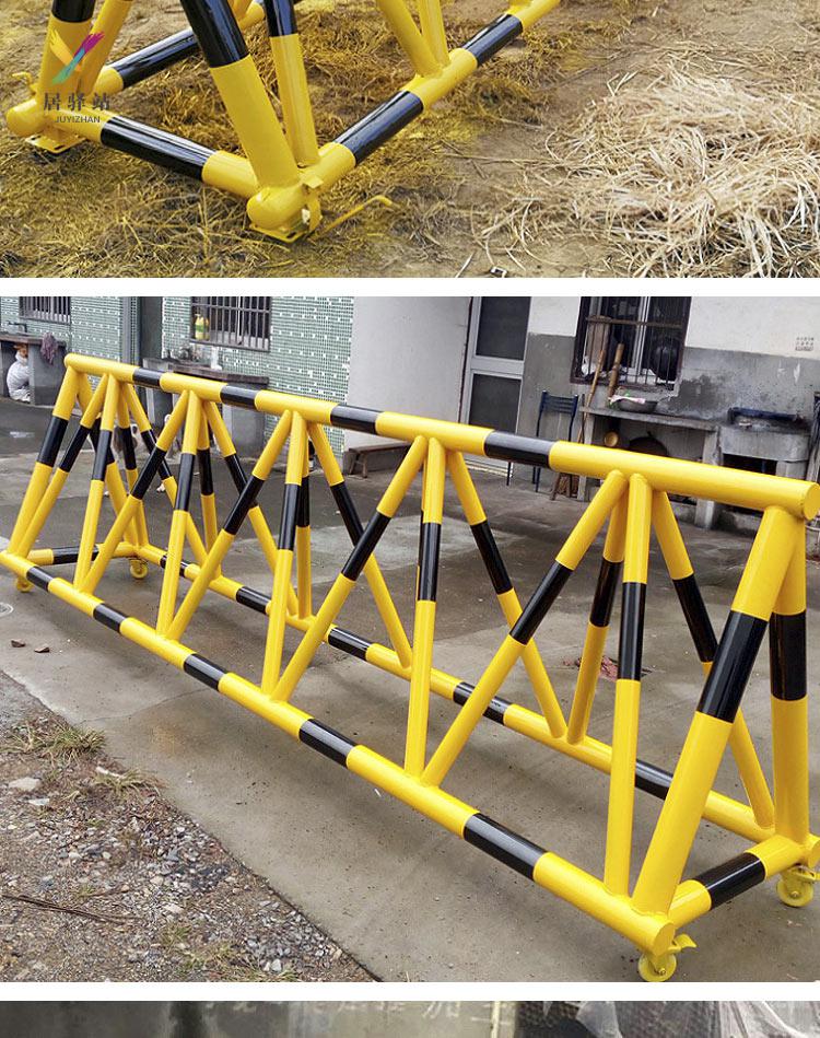 拒马路障移动防冲撞护栏交通单位学校门口挡车隔离设施