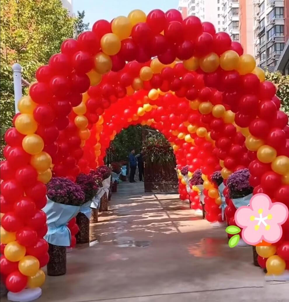 旋茂气球拱门支架国庆店铺开业庆典儿童生日派对装饰装扮结婚婚庆拱门