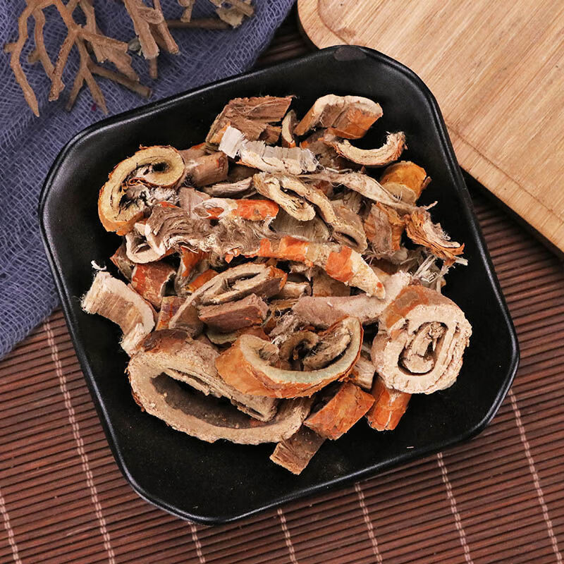 伟博 桑白皮 桑根皮 桑树根皮洗头中草药有姜皮陈皮 桑白皮【1000克】