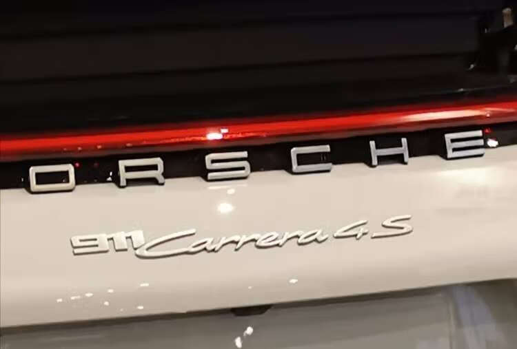 保时捷车标原厂s标macan卡宴标志英文字母帕拉梅拉718字标911尾标 s亮