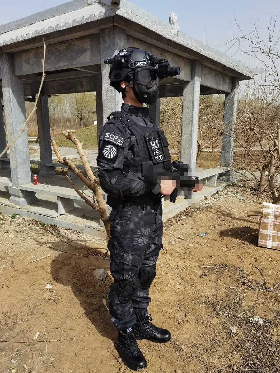 scp机动特遣队装备衣服儿童基金会cos玩具scp九尾狐特遣队scp装备周边