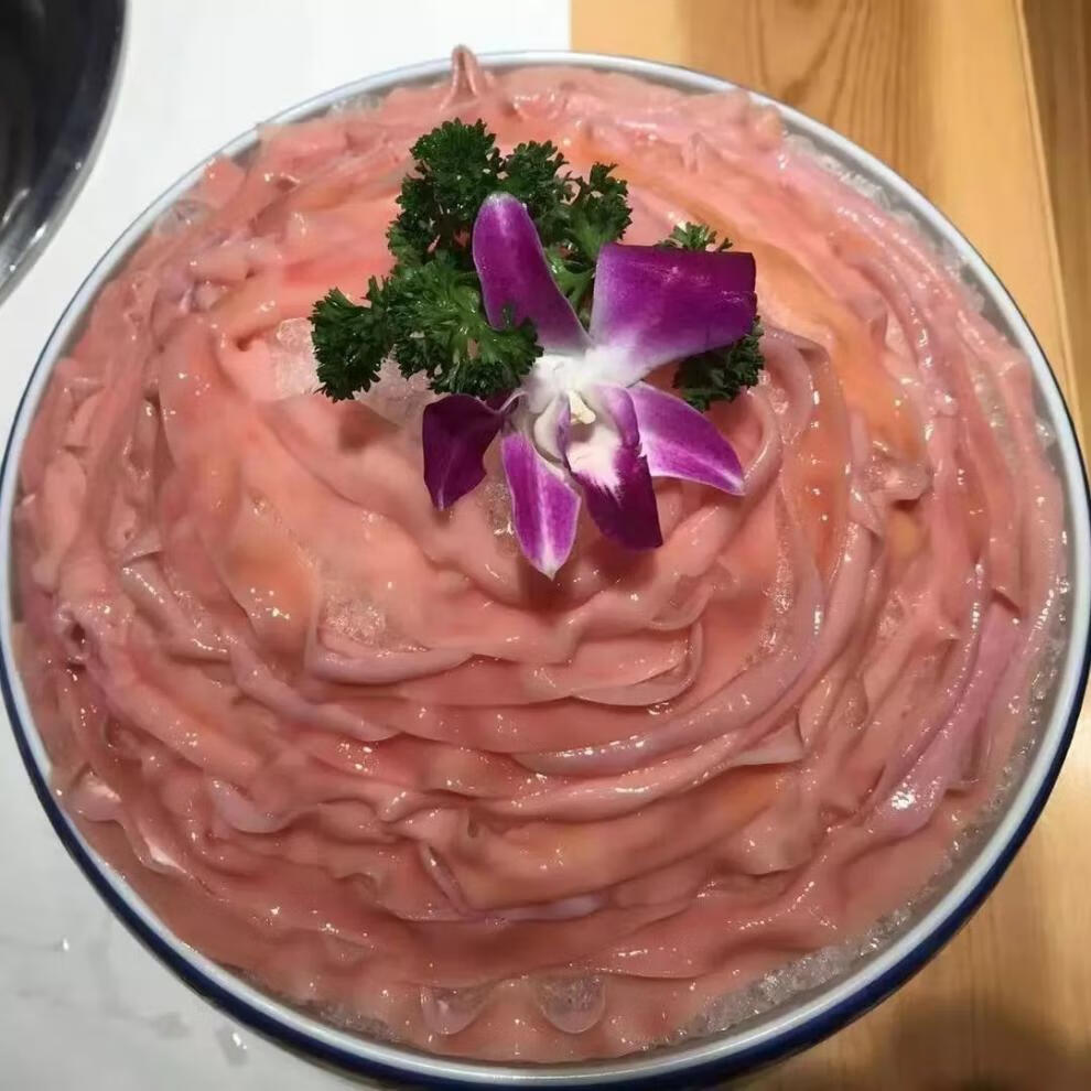 鸭肠新鲜火锅食材批发水发冰鲜鸭肠生鲜火锅店专用鸭肠 冰鲜鸭肠5斤