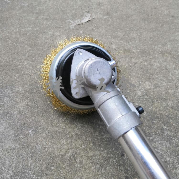 电动除锈机钢丝刷铁钢结构彩钢瓦除锈器甲板水泥混凝土打磨机新款除锈