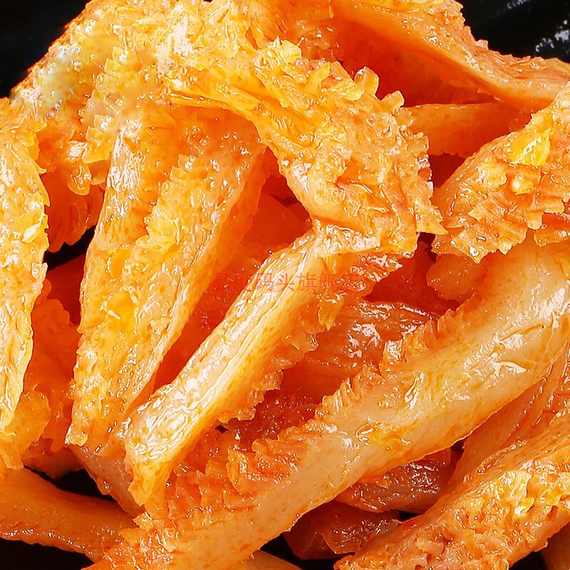 多旺素毛肚脆丝儿时网红食女生休闲食品素毛肚香辣味20包整箱360g