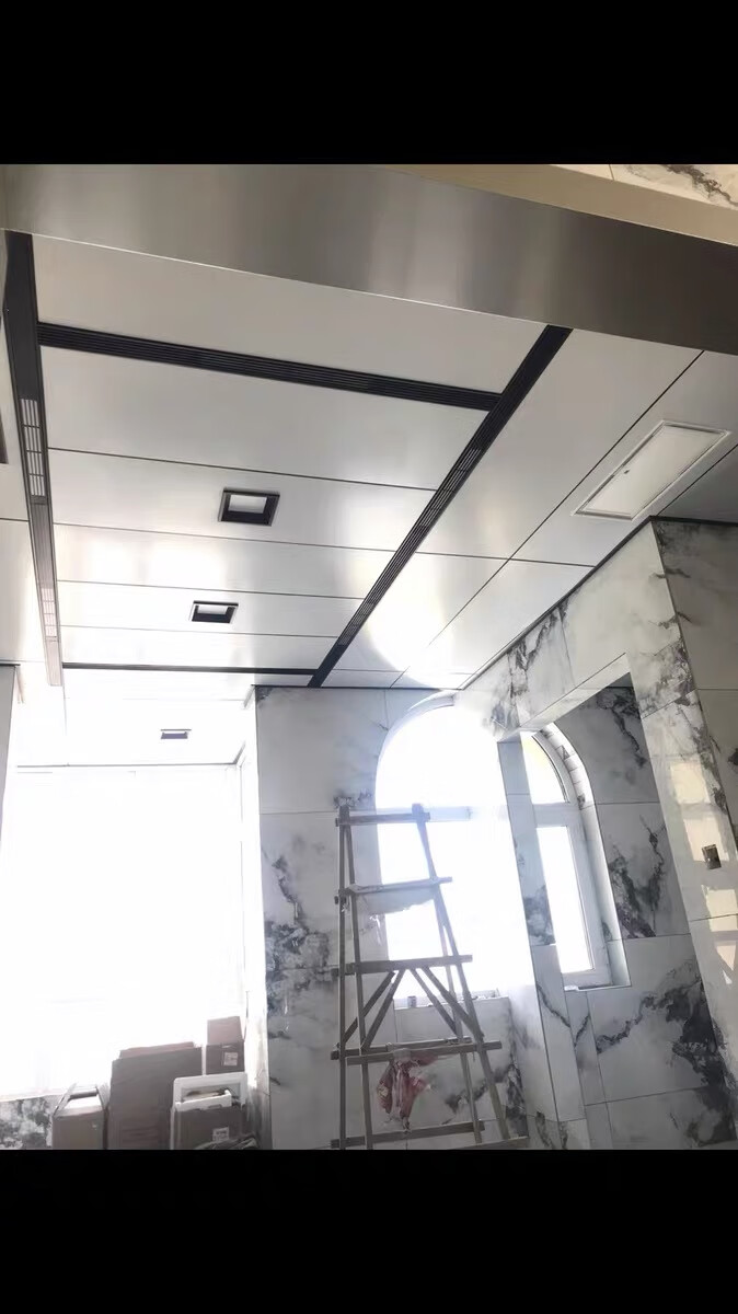 集成吊顶铝扣板 300x300 蜂窝大板厨房厕所铝扣板 0.