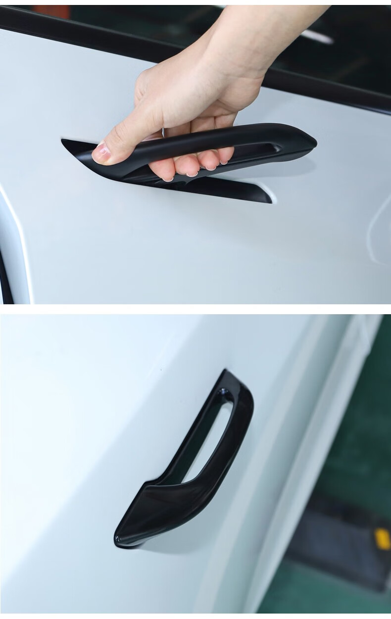 幕喻适用于特斯拉modely3车门把手外拉手贴冬防冻改装配件丫神器model