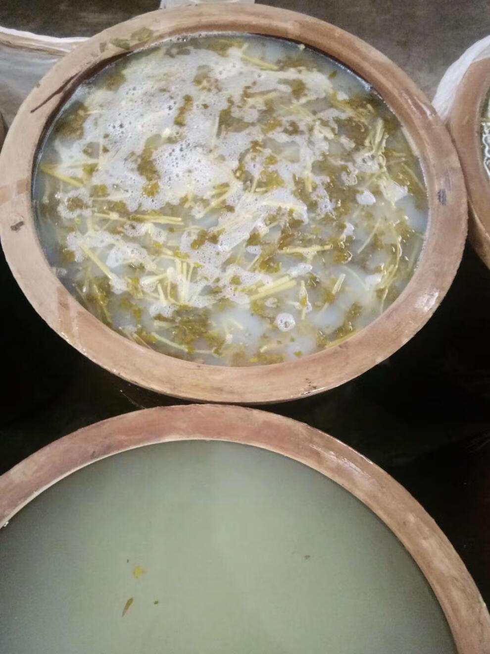 浆水天水甘肃甘谷特产浆水引子酸菜芹菜苦苣浆水菜套餐装3包有菜随机