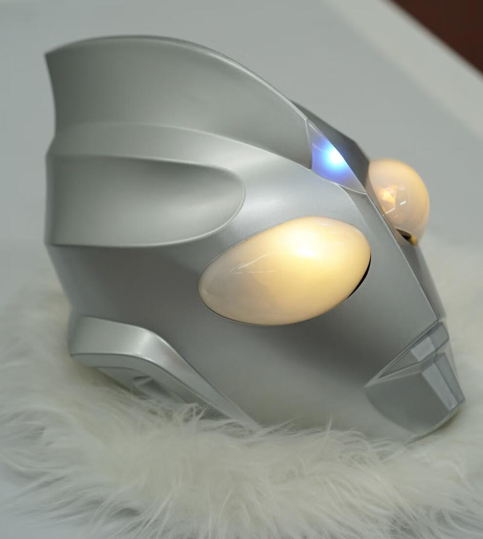 新款触摸迪迦奥特曼头套头盔可穿戴真人派队表演抖音同款 迪迦10d两灯