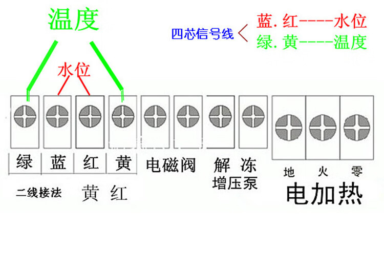 皇明太阳能配件热水器控制器配件全自动仪表传感器电磁阀通用 h-588