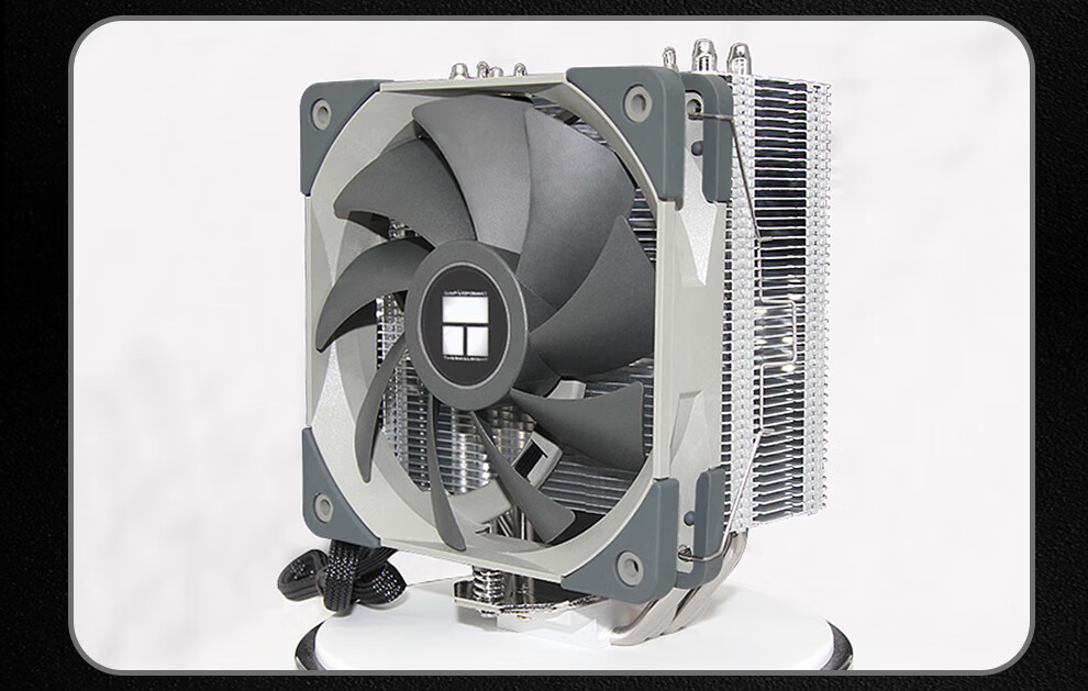 利民ax120rse刺灵as120风冷散热器ak120白色静音argb温控风扇利民ak