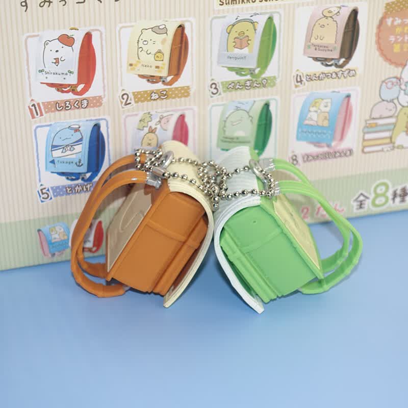 盲盒角落生物可爱迷你双肩小背包书包挂件抖音卡通摆件礼物玩具随机3