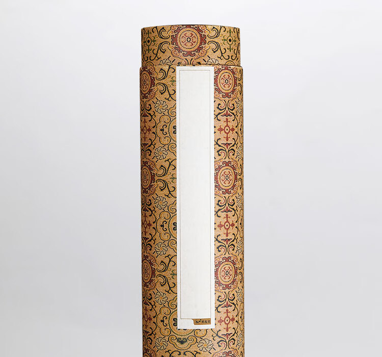 字画收藏盒拉伸藏画筒卷轴收纳密封筒书法国画作品送礼盒大号56109cm