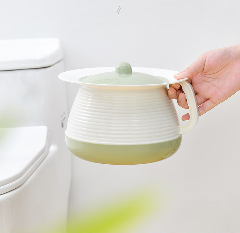 岙筱老人痰盂塑料加厚儿童便盆尿壶家用男女带盖成人卧室尿盆尿桶夜壶