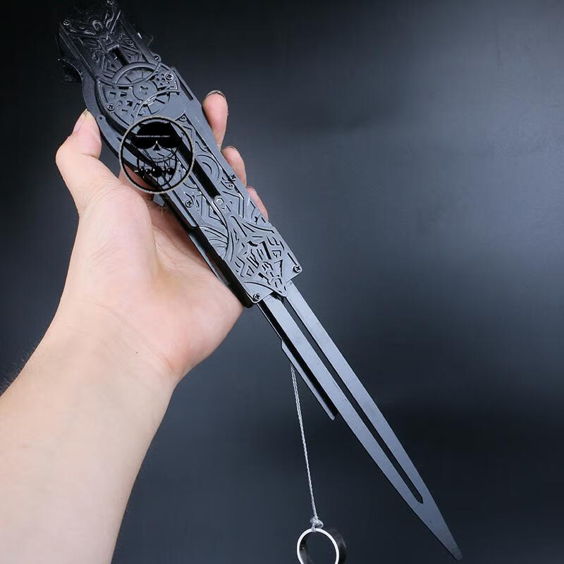 圣诞礼遇袖剑暗器袖箭刺客信条袖剑金属单线控袖剑11塑料袖箭二段直跳