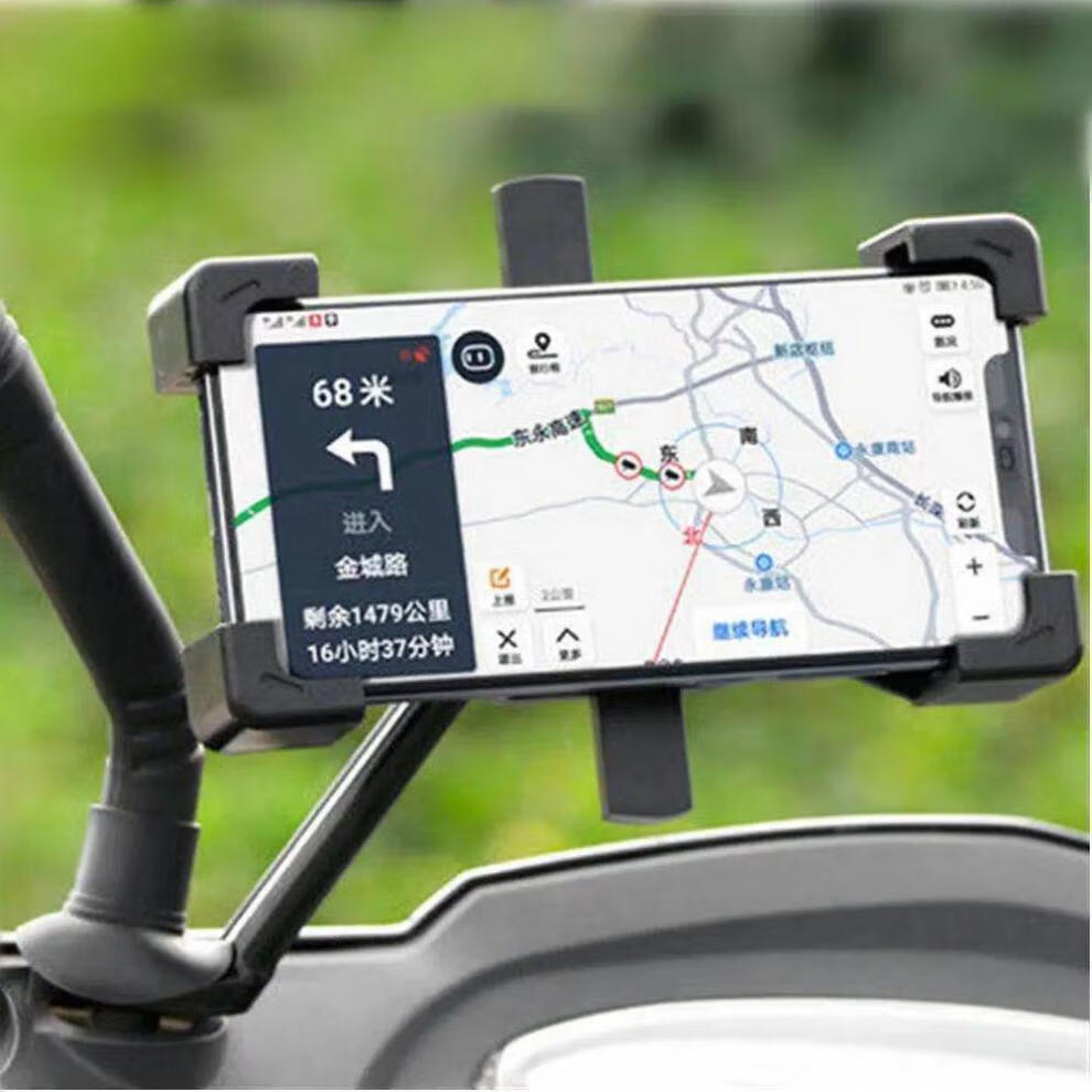 骑行导航支架2021新款外卖骑手电动车手机导航支架子摩托电瓶车载自行