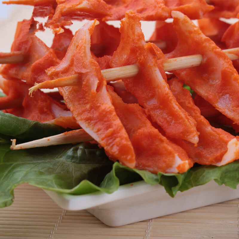 新奥软骨串软骨脆香串脆骨鸡肉串1000g20串烧烤奥尔良腌制鸡脆骨鸡