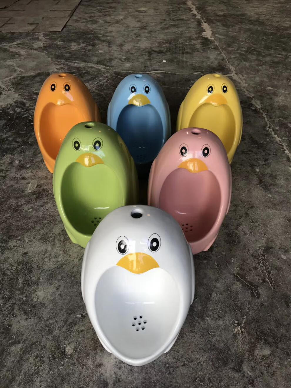 小便斗陶瓷挂墙式尿斗幼儿园小便器 白色带感应器【图片 价格 品牌