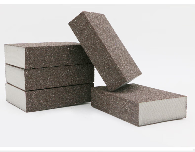 海绵瓷砖打磨纸海绵砂纸吸塑门打磨海绵砂块沙砖瓷砖美缝抛光海绵耐磨