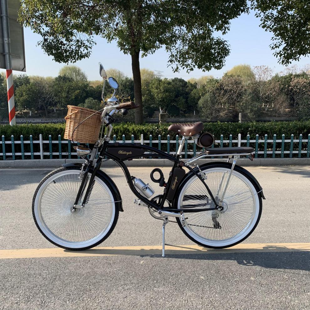 2022新款英式复古自行车复古自行车变速24--26英寸轻松骑休闲老上海