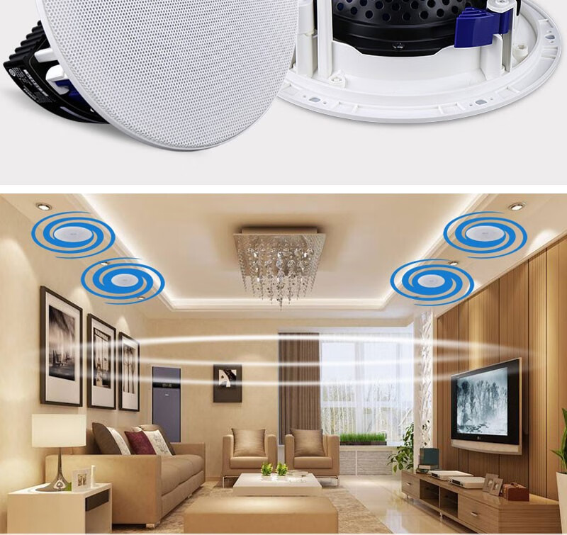 雅马哈yamaha雅马哈nsic600吸顶音响家用吊顶喇叭功放套装立体声音箱