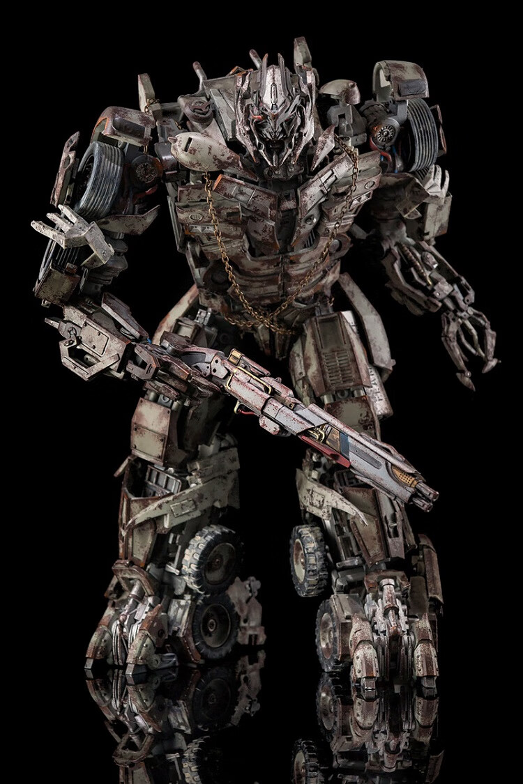 威震天油罐车变形玩具aat01草原mackron战损油罐车威震m天电影3金刚老