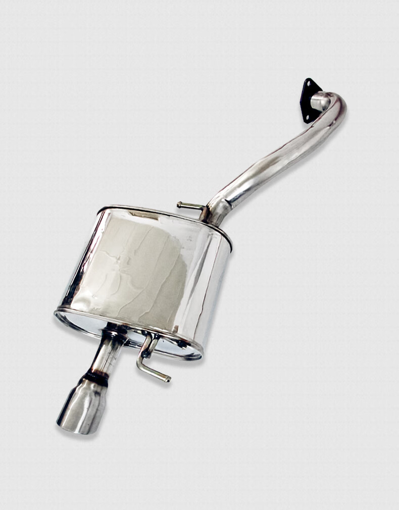 适用于适用于中华骏捷排气管后段不锈钢消声器汽车后节消音器加厚双层