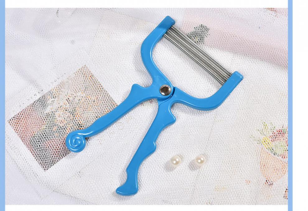 润韵嘉 拔胡子神器连根拔起女生剃毛拔毛工具第二代脸部除毛器简易