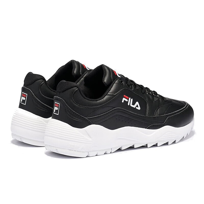 意大利版本fila斐乐男鞋2021春夏新款户外健步健身慢跑鞋荷兰 黑色