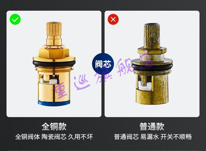 重巡全铜角阀分水阀冷热水三角阀带开关水龙头阀门三通一进二出分水阀