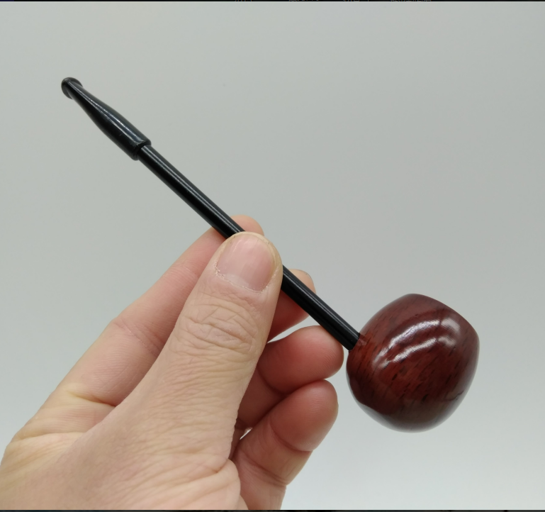 老人旱烟斗美观烟斗卷烟树脂老人烟杆式烟袋锅汉长烟铁锅汽车老式旱