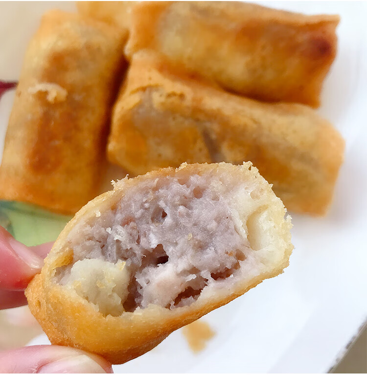 【欢度618】 闽南特产芋卷泉州西街芋头卷油炸芋泥卷芋茸卷10条速冻生