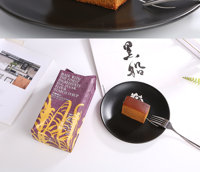 quolofune黑船日本进口抹茶黑糖麦芽糖浆长崎蛋糕castella300g装麦芽