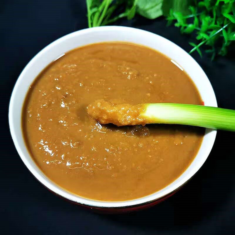 东北大缸农家酱5斤1斤1瓶大酱块自然发酵手工打耙东北特产蘸酱菜 东北