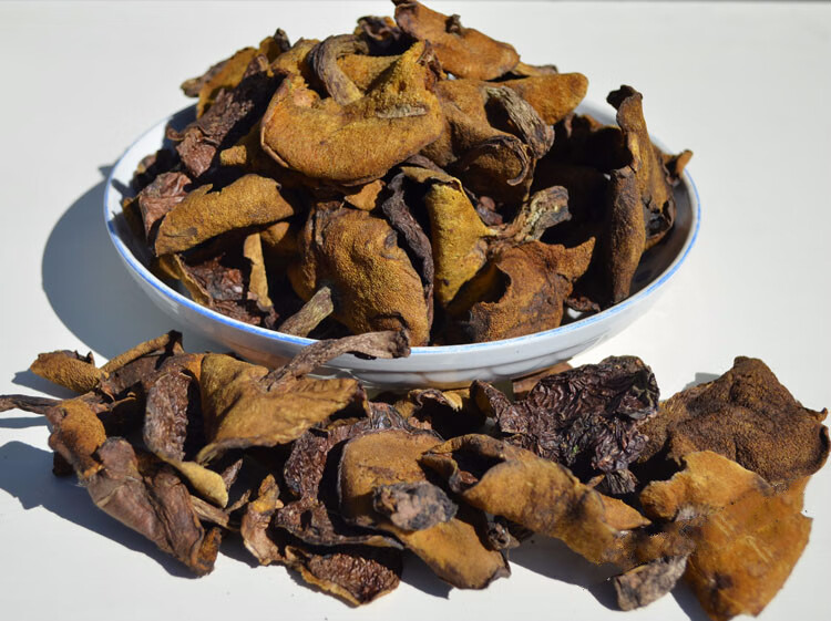 东北特产松蘑菇500g 松菇粘蛾子松蛾粘团子烘干松蘑干货 干松蘑干货
