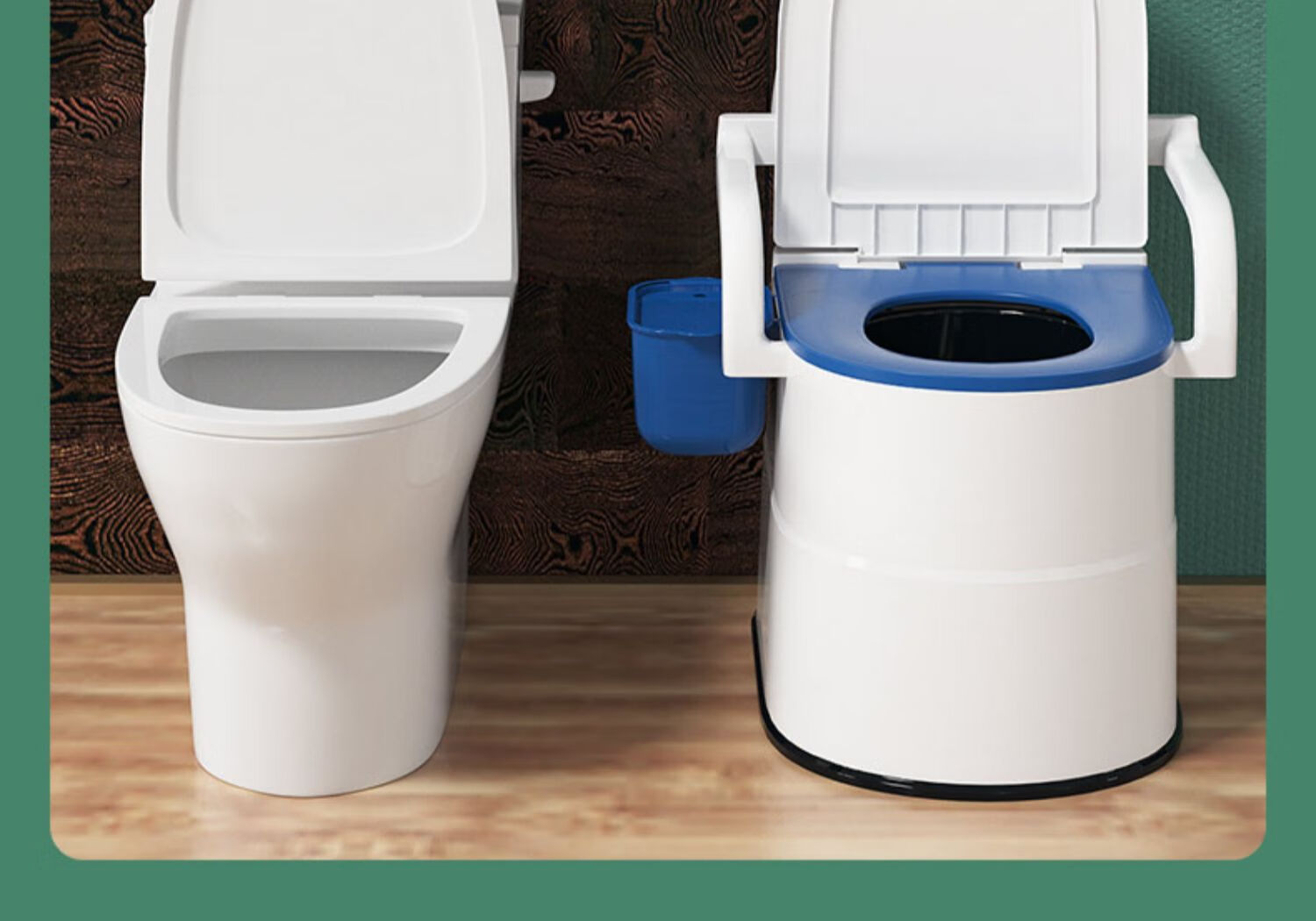 可移动马桶成人坐便器孕妇家用便携式老年人便桶大便防臭便盆老人wt