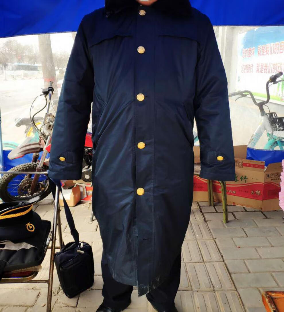 铁路制服冬季大衣作业服防寒服式防寒车站窗口高铁动车着穿配发男女款