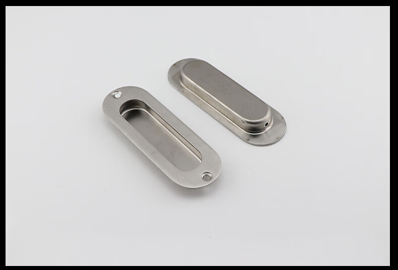 柯甄304不锈钢暗装拉手扣手内嵌式衣橱柜暗拉手隐形移门明装拉手把手f