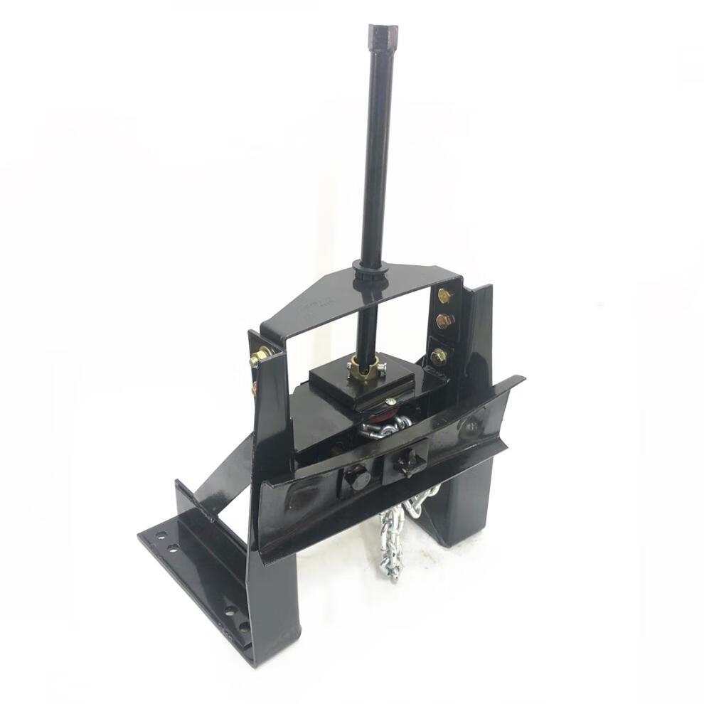 货车备胎升降器架子半挂车轮胎支架汽车备胎架升降器总成摇把摇杆 侧