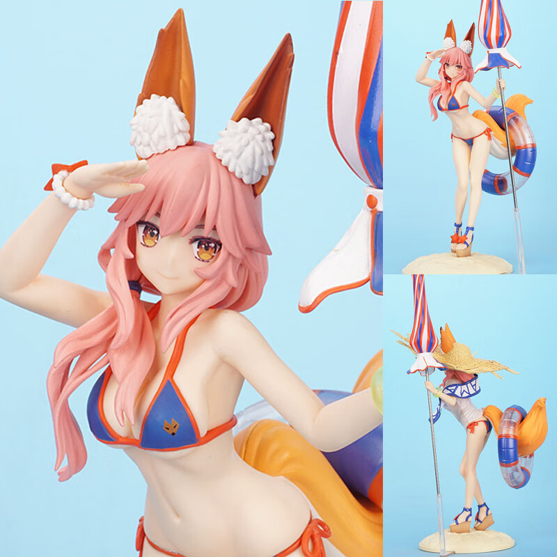 fate黑塞巴saber黑贞德艾蕾枪凛金闪闪尼禄清姬模型公仔fgo手办新年