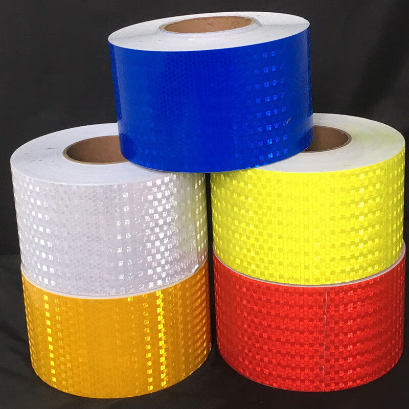 10公分宽货车反光条车身反光贴装饰贴膜车库护栏警示标识反光纸 10cm