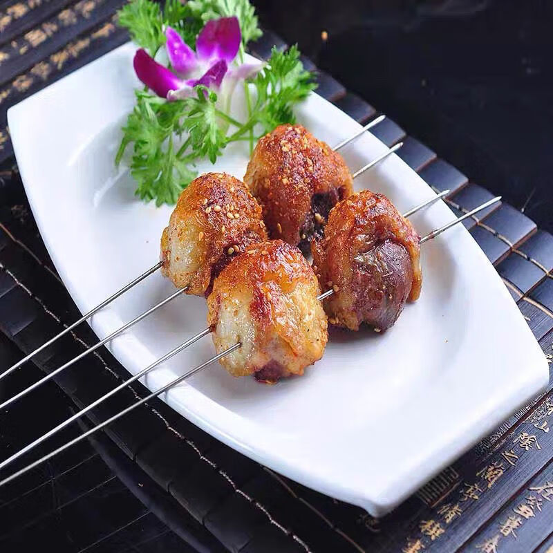 新鲜羊腰子羊肾烧烤专用包油羊腰子包油大羊腰子20个装