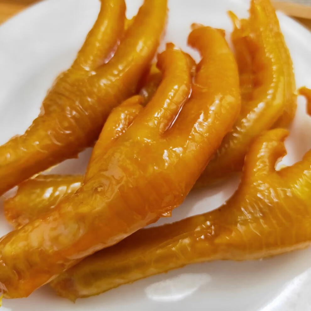 杜家庄盐焗鸡爪土鸡爪凤爪鸡腿散装广东梅州客家风味特产 盐焗土鸡爪