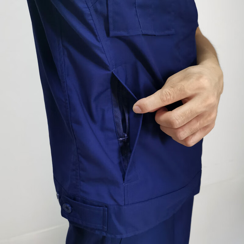 际华新款消防备勤服男女专职消防员夏季短袖蓝色训练春秋长袖套装