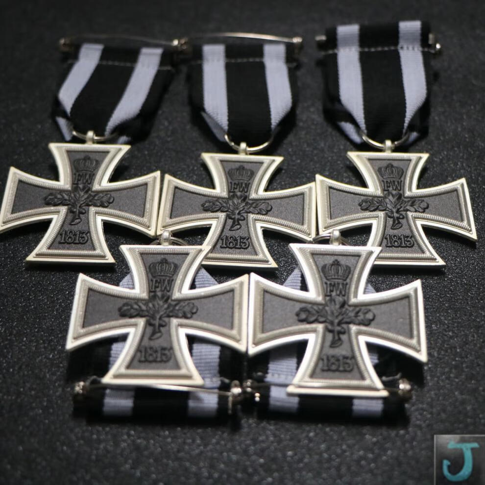 二战德国铁铁十字徽章勋章德意志二战德国德军骑士普鲁士十字鹰做旧