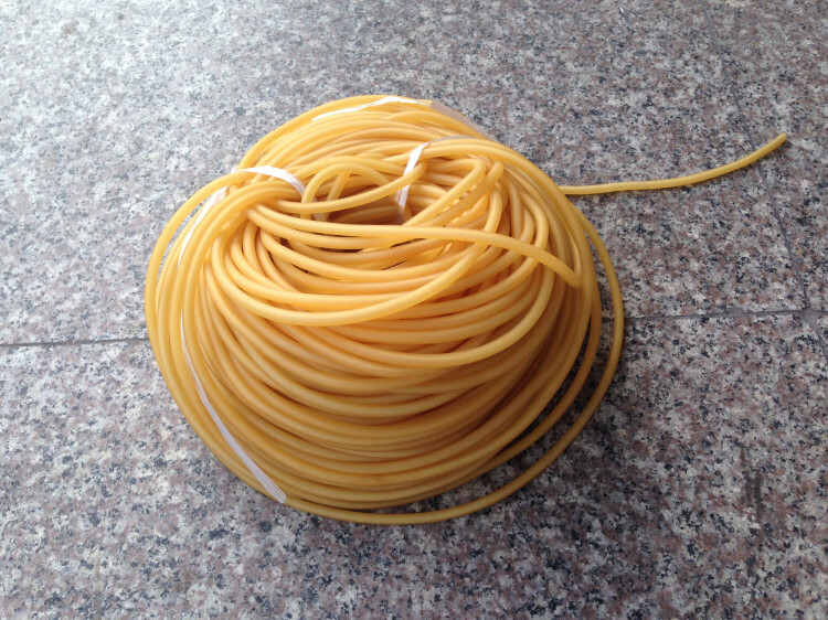 加粗气门芯高弹性橡胶管弹弓皮筋5mm粗气门芯普通胶管2根