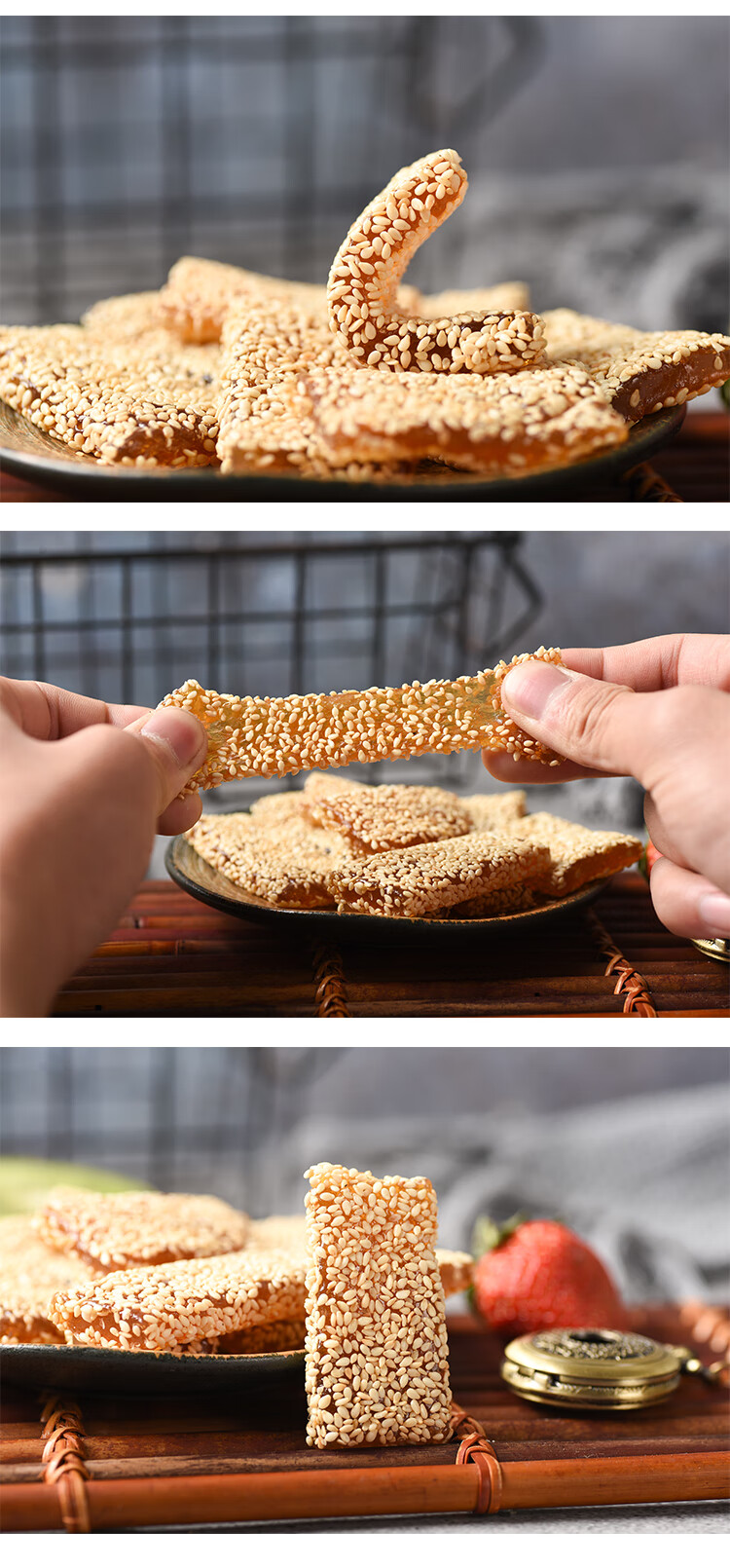 花生软糖手工老式牛筋糖正宗重庆特产80后怀旧小吃零食原味牛皮糖500g