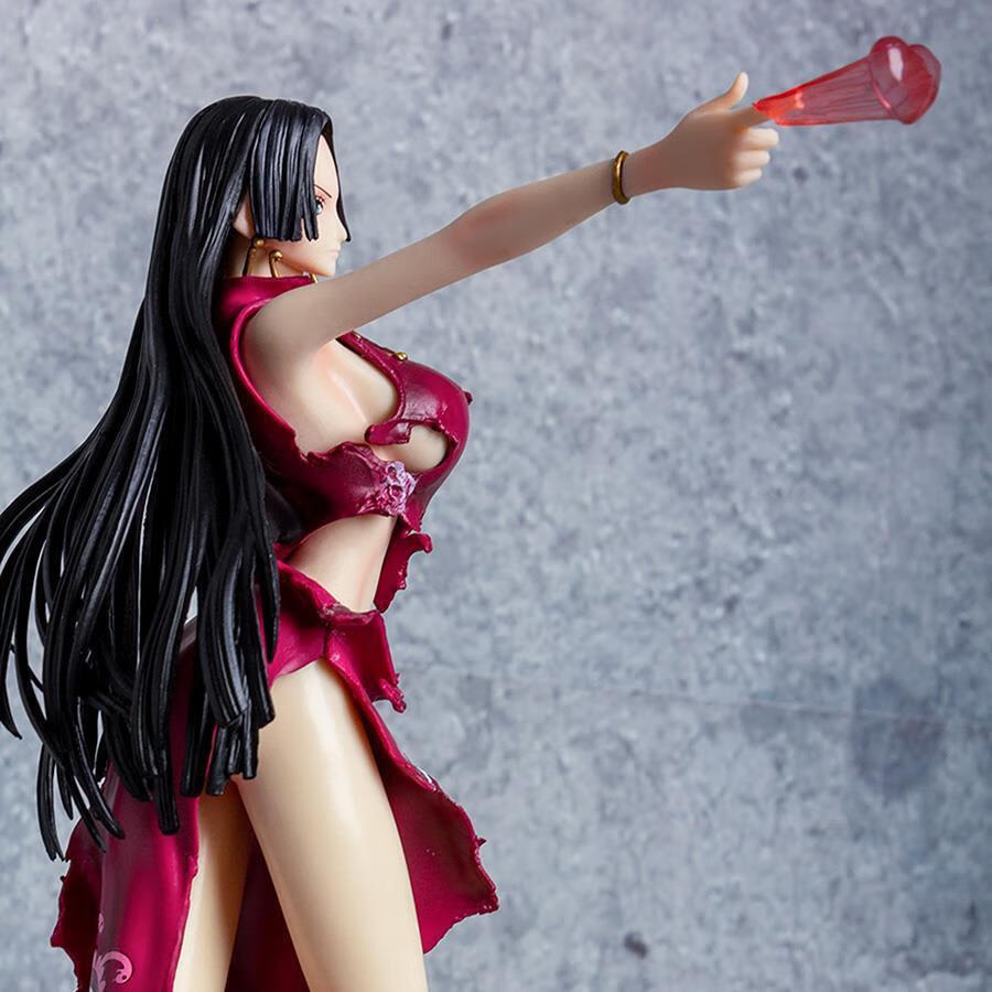 万代(bandai)海贼王女帝汉库克九蛇姬爆衣七武海超大gk摆件情人节生日