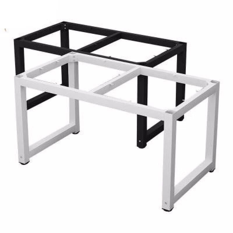 茶机脚支架茶几脚架实木会议桌腿吧台支撑架茶台架子铁艺金属餐桌长